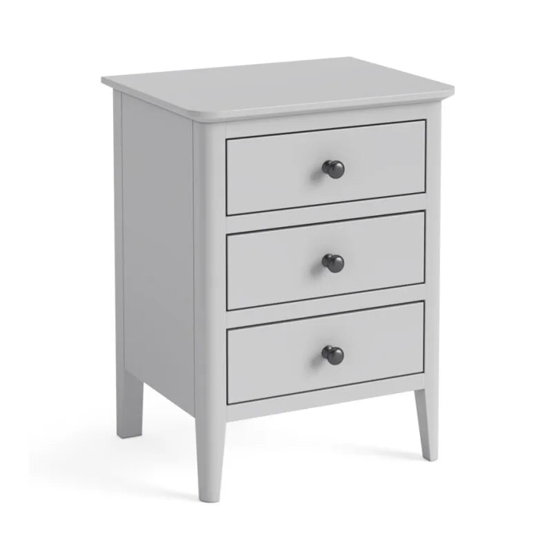 Stowe Bedside Locker - Grey