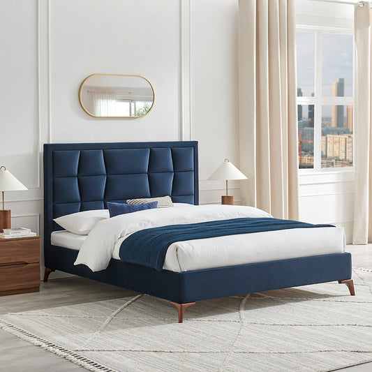 Carmen Bed (LB87) - Navy - Multiple Sizes