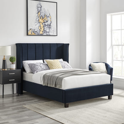 Polaris Bed Frame (LB66) - Navy - Multiple Sizes