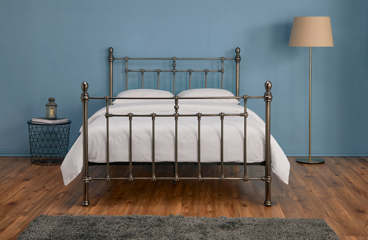 Faye Bed (LB85) - Metal - Multiple Sizes