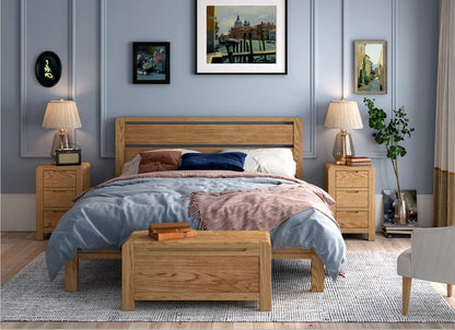 Edson Bedside Locker - Oak