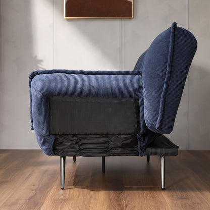 Remi Sofa Bed (LB68) - Navy Cord Fabric
