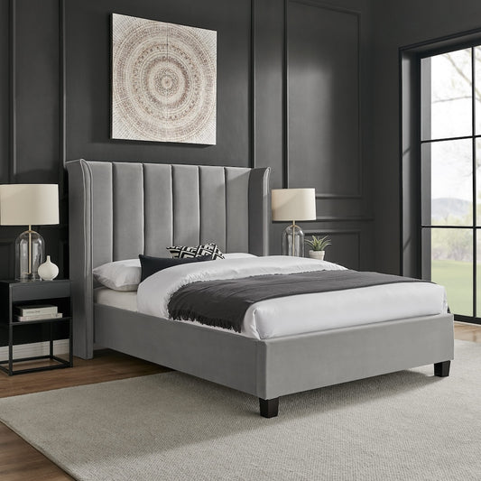 Polaris Bed Frame (LB66) - Silver - Multiple Sizes