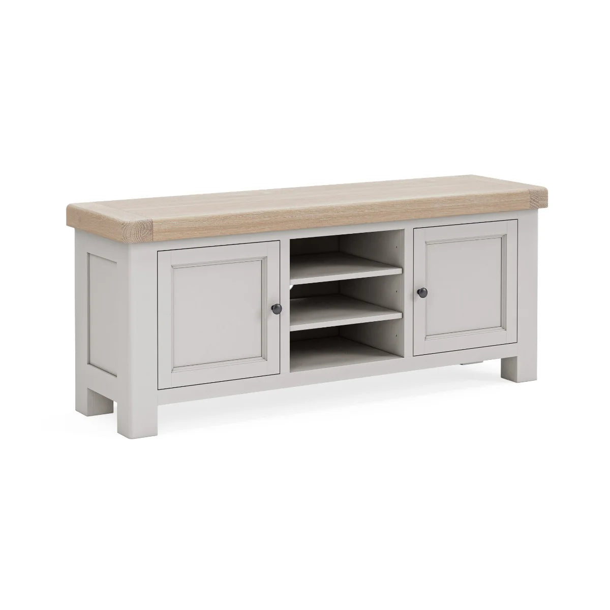 Salcombe TV Unit - Light Grey - Multiple Sizes