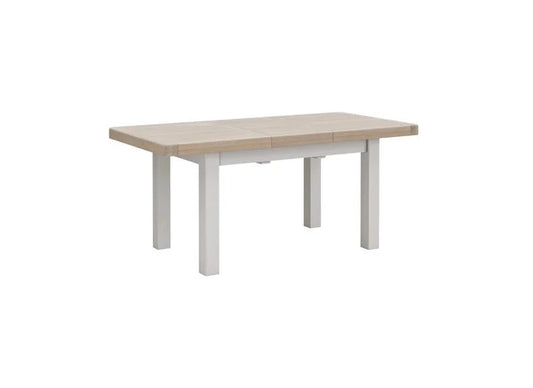 Salcombe Small Extendable Dining Table - Light Grey