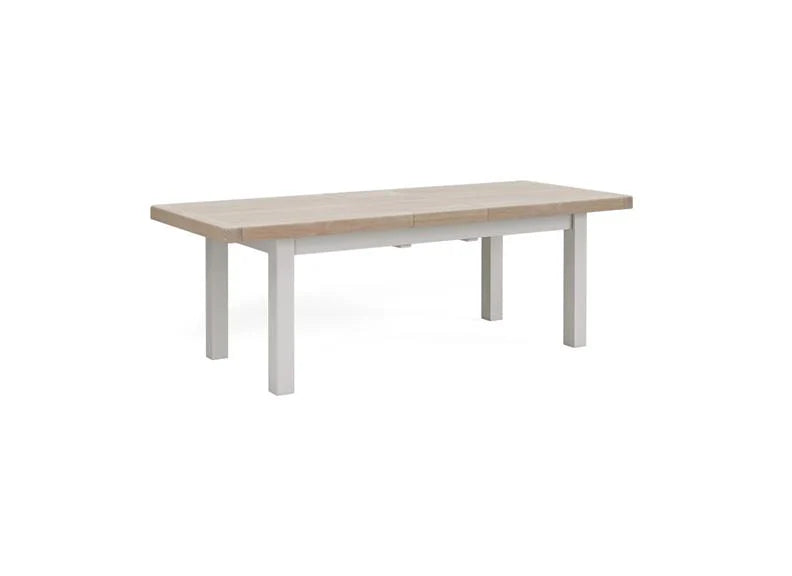Salcombe Large Extendable Dining Table - Light Grey