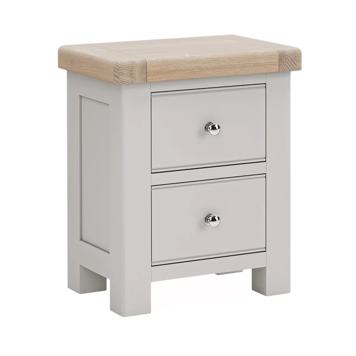 Salcombe Bedside Locker - Light Grey