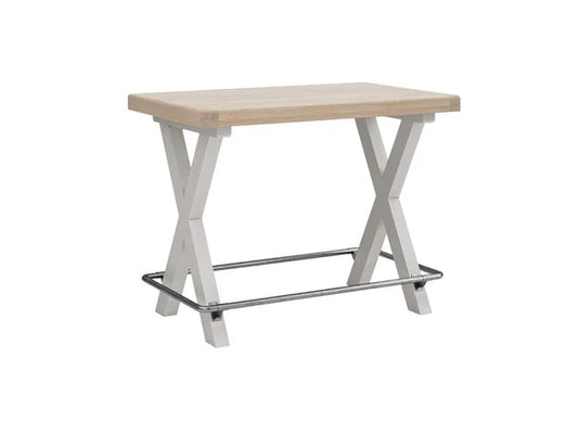 Salcombe Bar Table - Light Grey