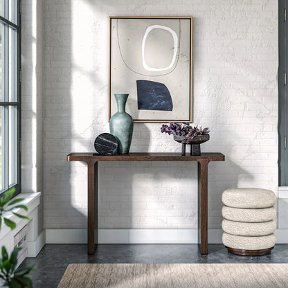California Console Table - Dark Oak