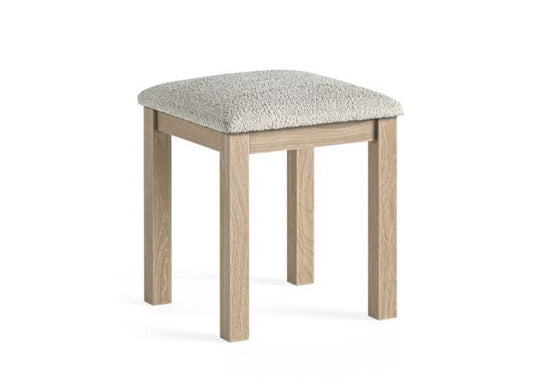 Modern Country Stool - Oak