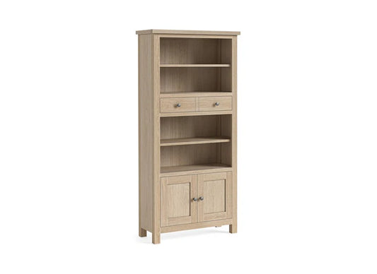 Modern Country Display Unit - Oak
