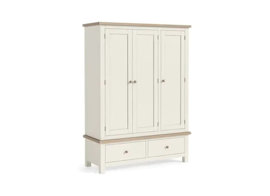 Modern Country Wardrobe - Coconut White - Multiple Sizes