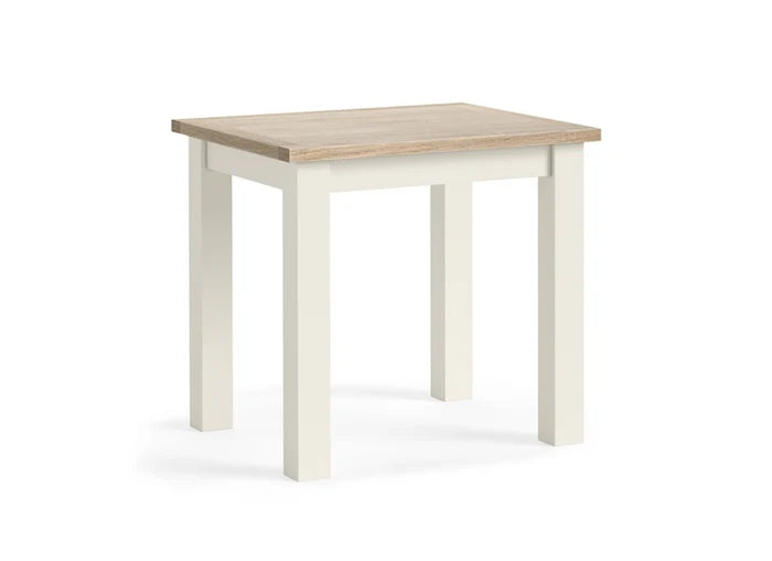 Modern Country Bistro Table - Coconut White