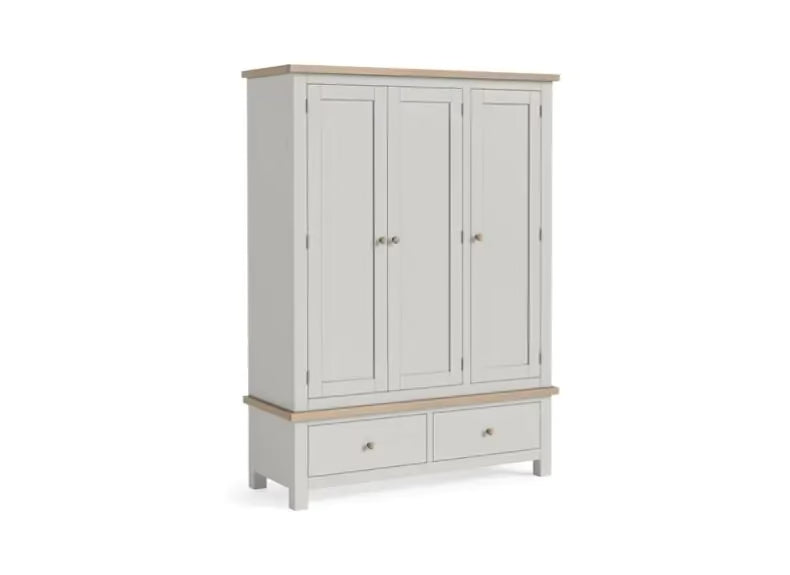 Modern Country Wardrobe - Stone Grey - Multiple Sizes