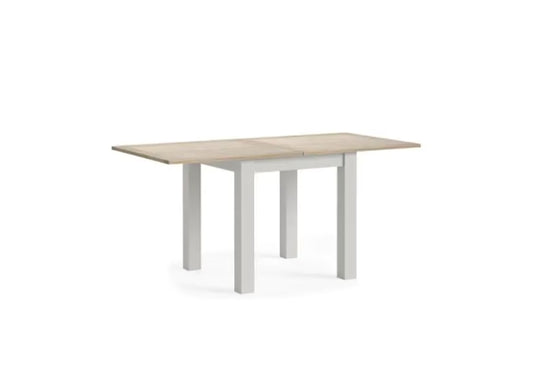 Modern Country Flip Top Table - Stone Grey