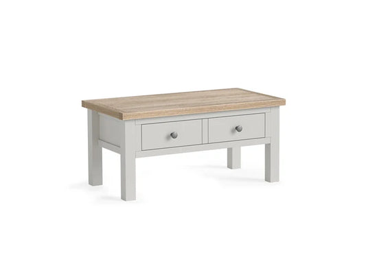 Modern Country Coffee Table - Stone Grey - Multiple Sizes