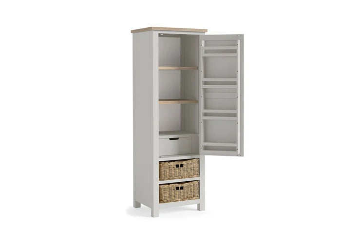 Modern Country Larder Unit - Stone Grey