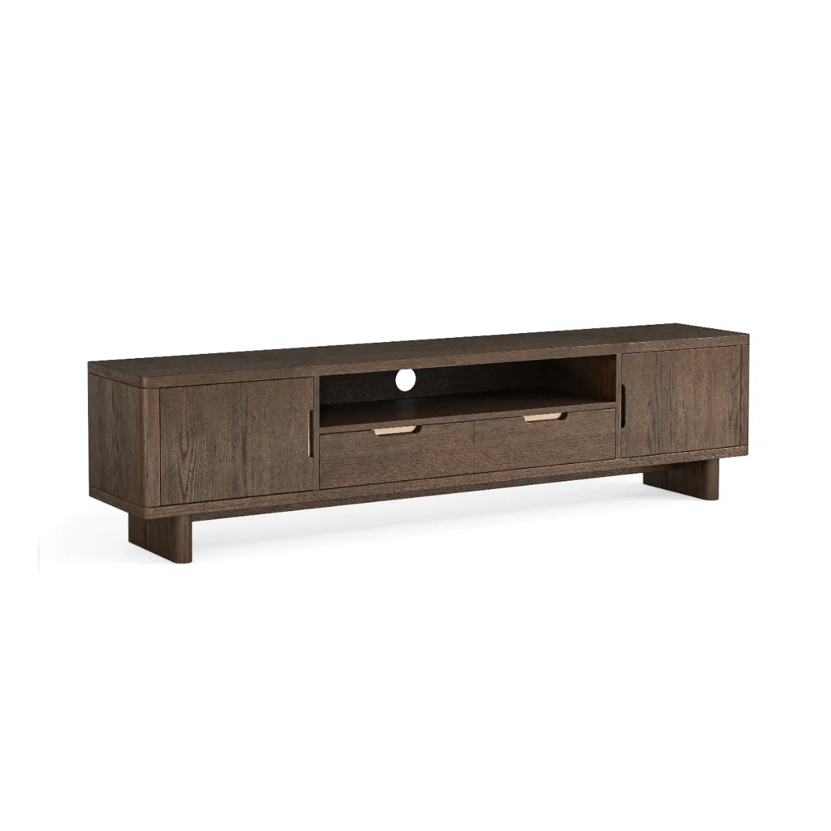 California Large Media Unit - Dark Oak