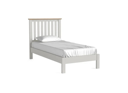 Modern Country Bed Frame - Stone Grey - Multiple Sizes