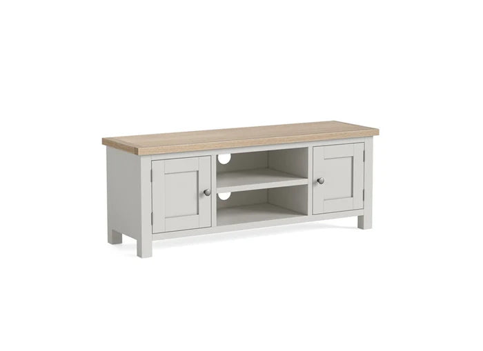 Modern Country TV Unit - Stone Grey - Multiple Sizes