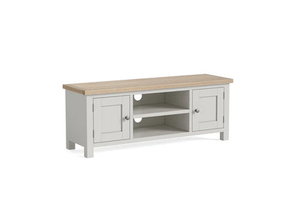 Modern Country TV Unit - Stone Grey - Multiple Sizes
