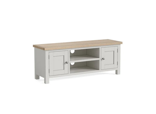 Modern Country TV Unit - Stone Grey - Multiple Sizes