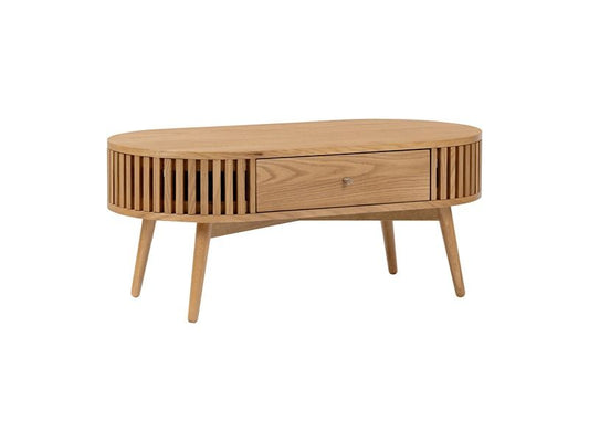 Soho Oval Coffee Table - Natural