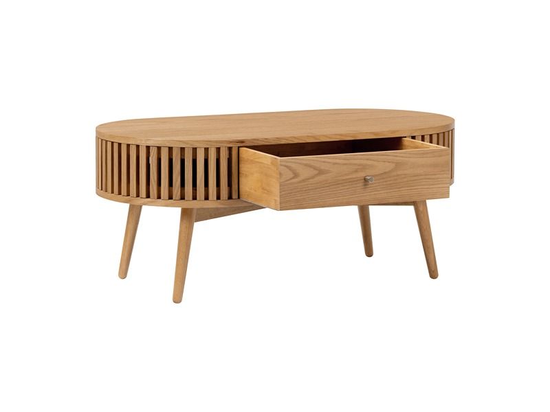 Soho Oval Coffee Table - Natural