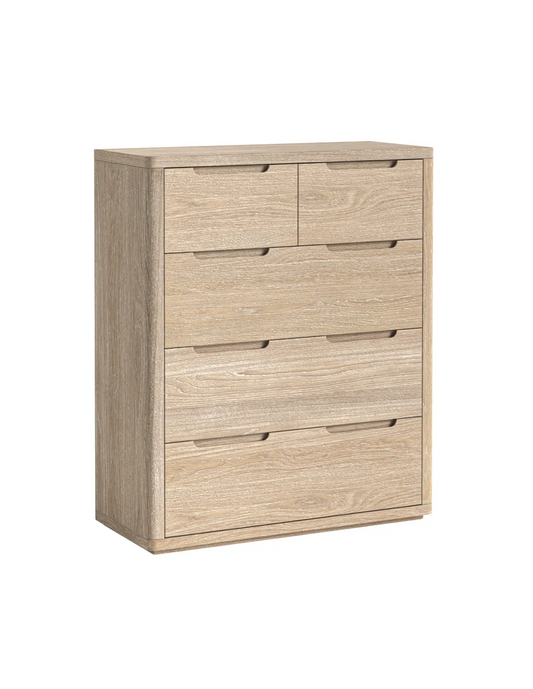 Portobello 2 Over 3 Chest - Natural Oak