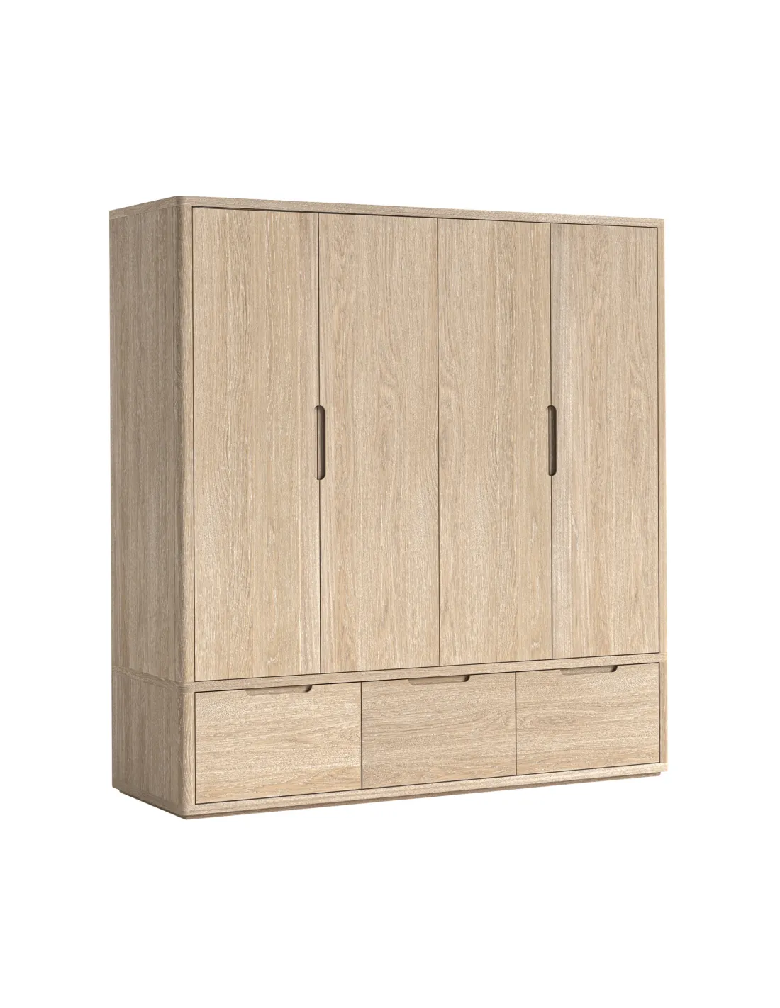 Portobello Wardrobe - Natural Oak - Multiple Sizes