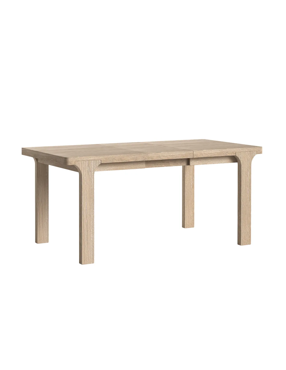 Portobello Compact Extendable Dining Table - Natural Oak
