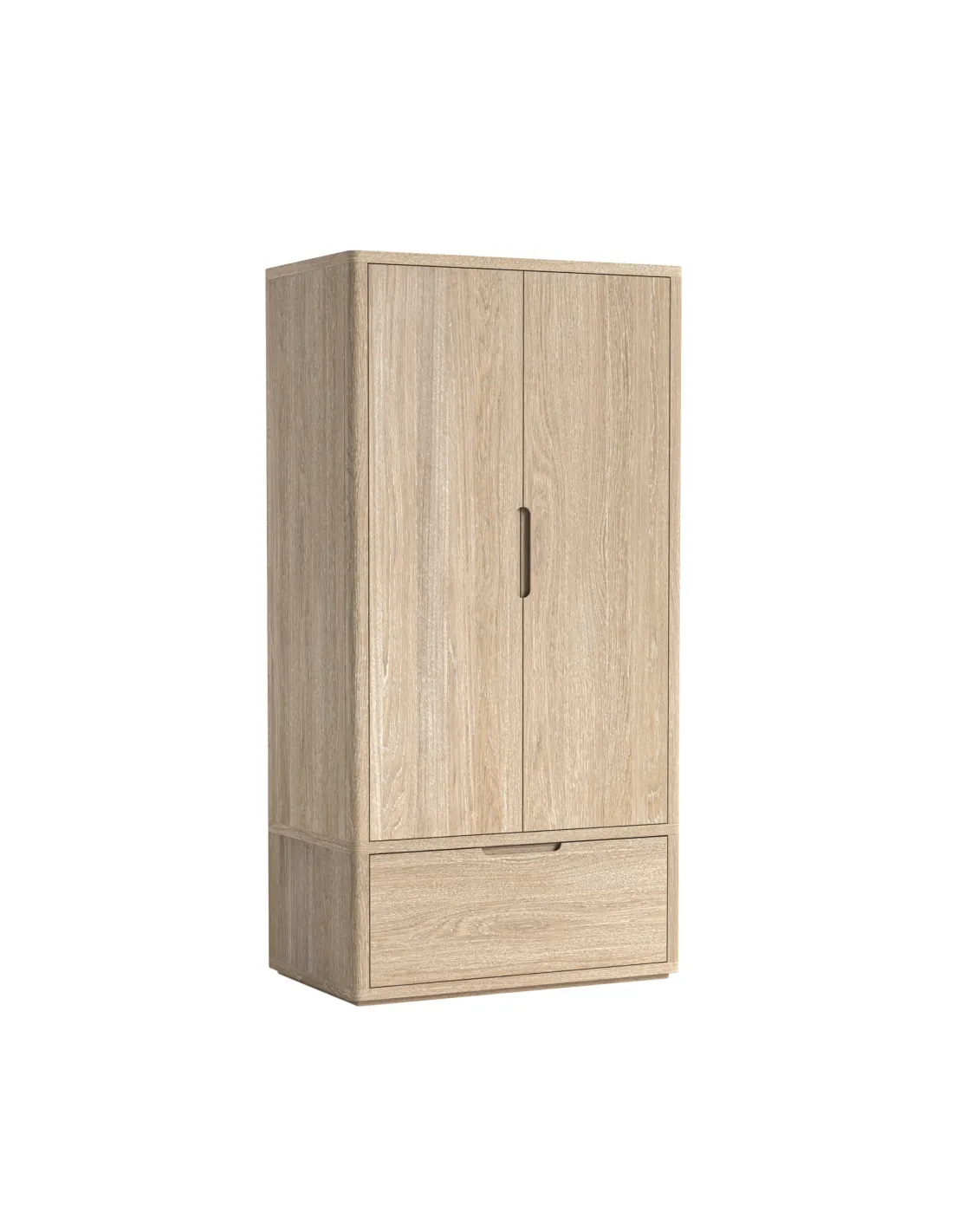 Portobello Wardrobe - Natural Oak - Multiple Sizes
