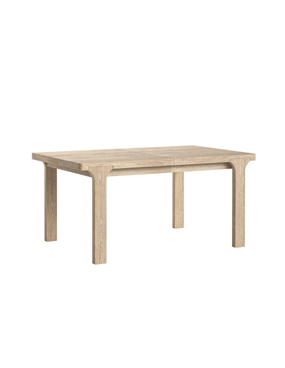 Portobello Large Extendable Dining Table - Natural Oak