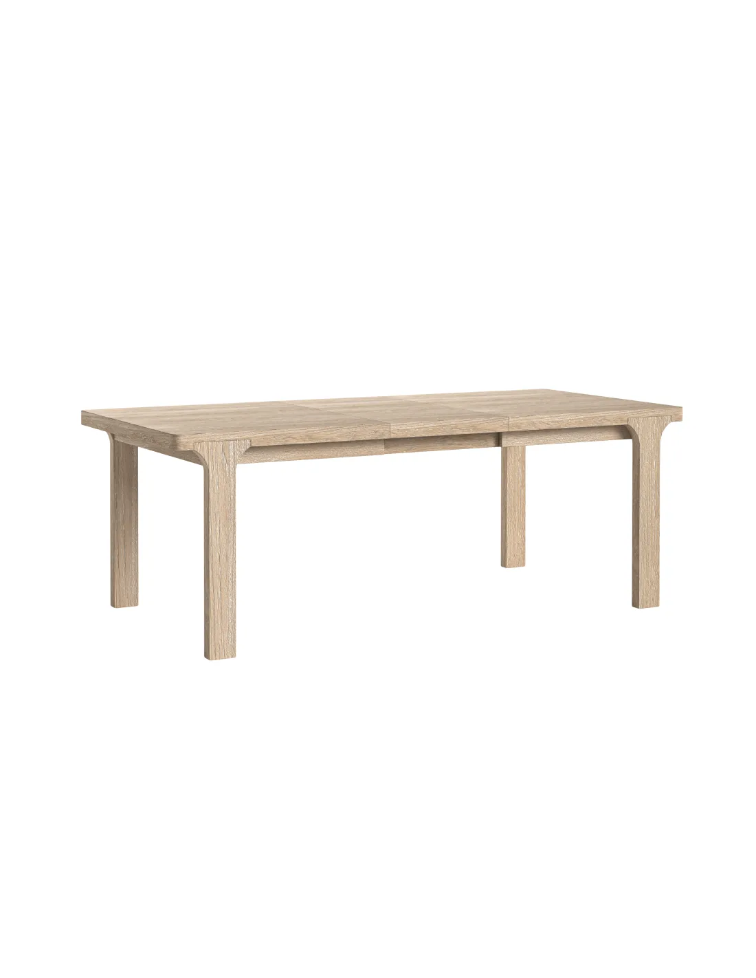 Portobello Large Extendable Dining Table - Natural Oak