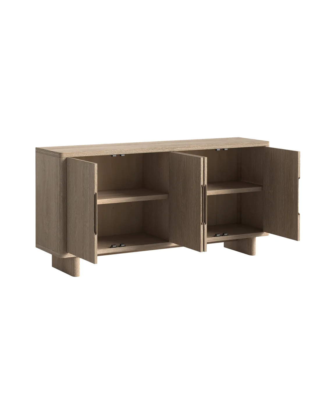 Portobello Sideboard - Natural Oak - Multiple Sizes