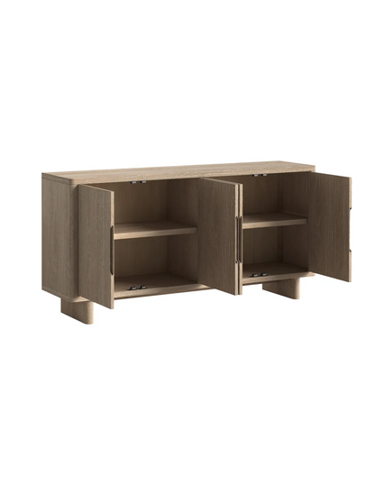 Portobello Sideboard - Natural Oak - Multiple Sizes