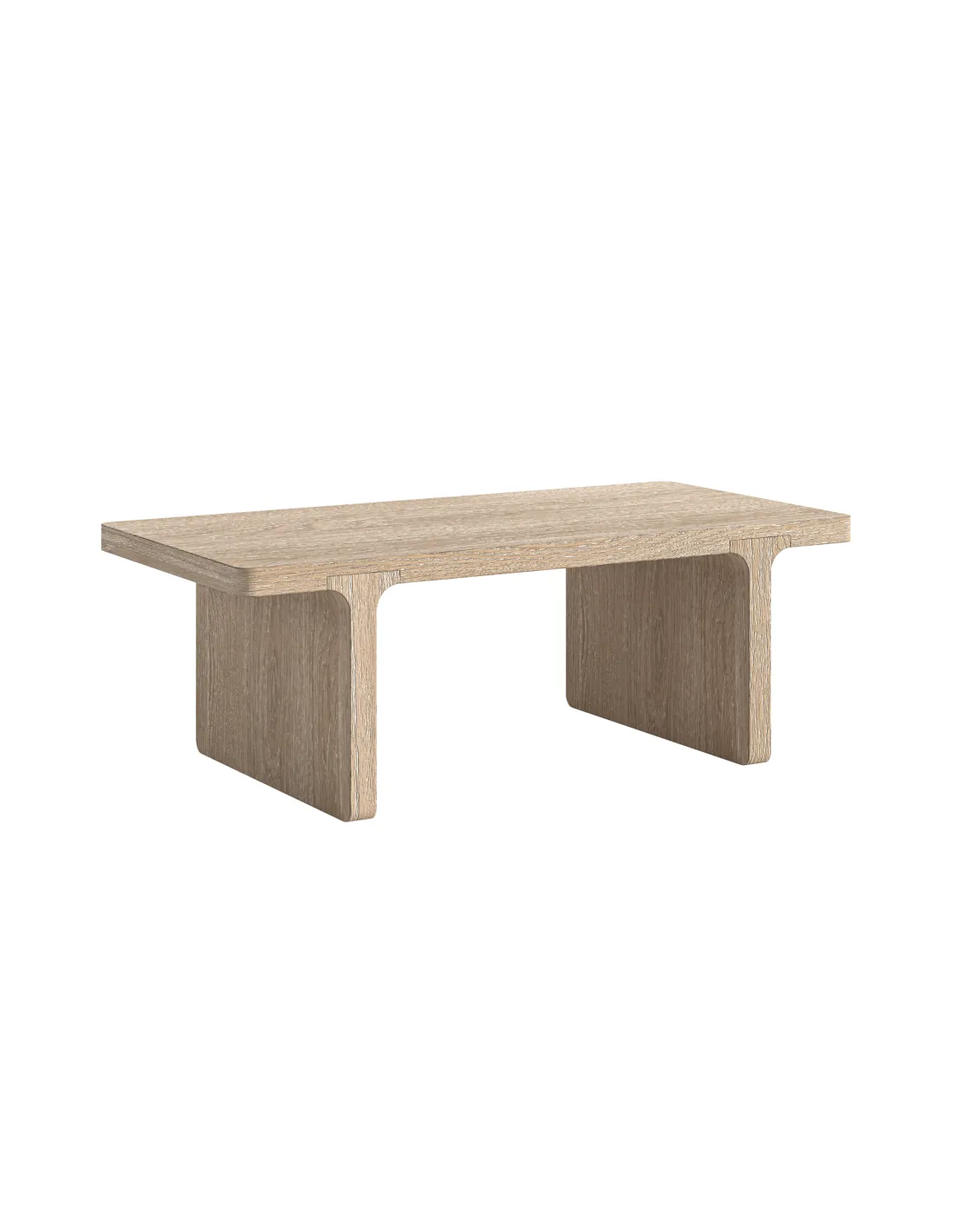 Portobello Rectangular Coffee Table - Natural Oak