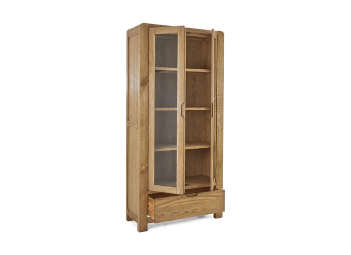 Edson Display Cabinet - Oak