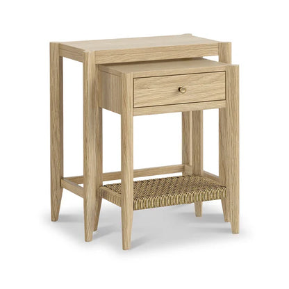 Sicily Nest of Tables - Light Oak