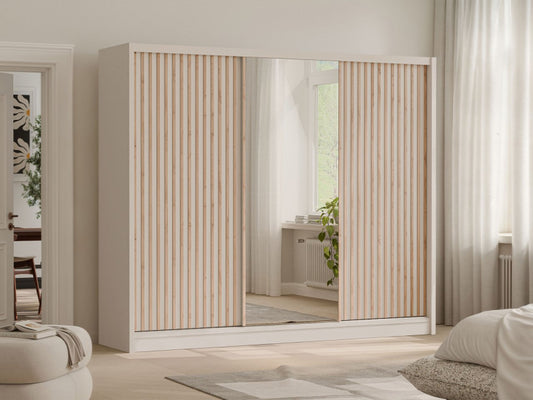 London Sliding Wardrobe - Cashmere - Multiple Sizes