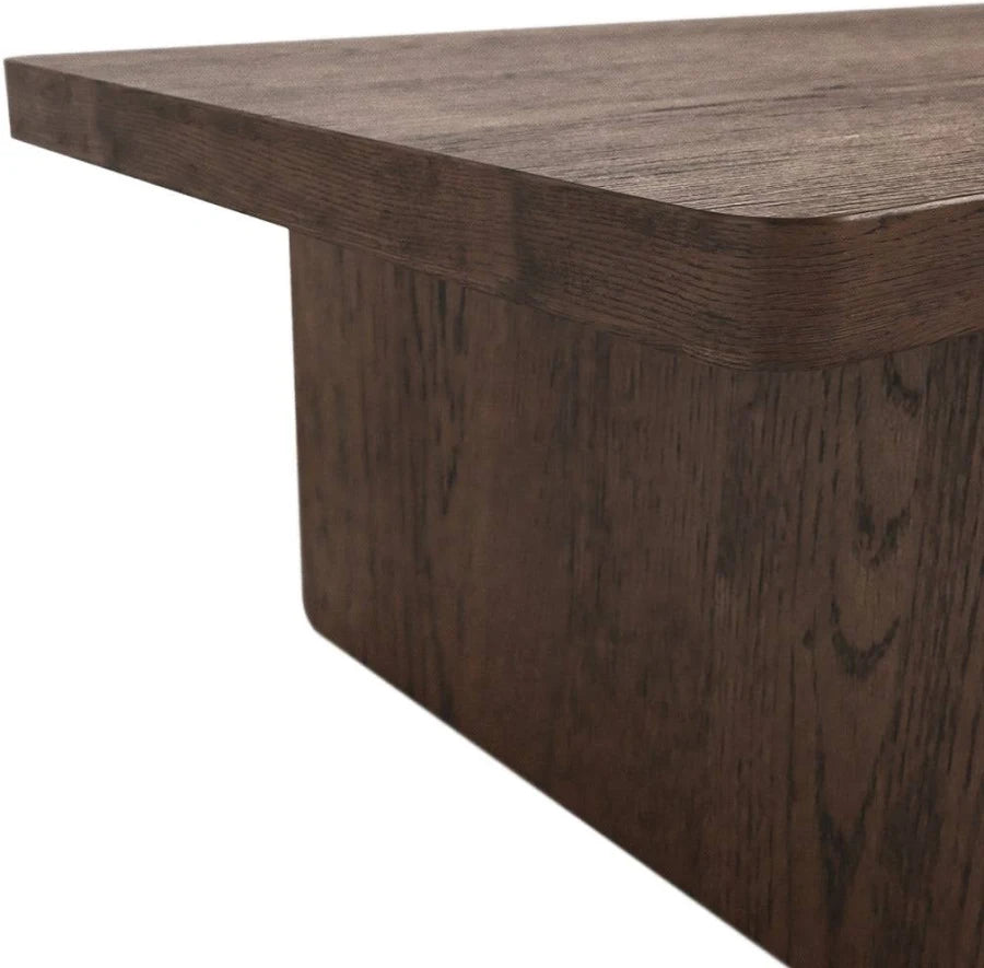 California Rectangular Coffee Table - Dark Oak