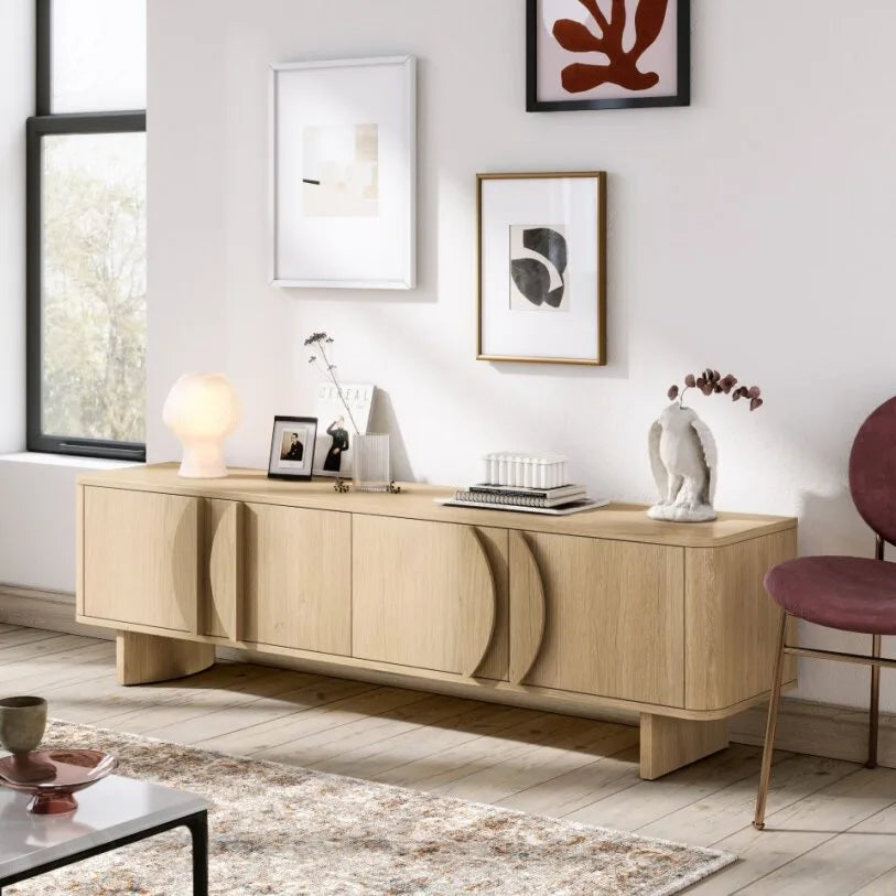Cara TV Unit - Oak - Multiple Sizes