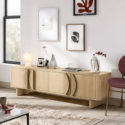 Cara TV Unit - Oak - Multiple Sizes