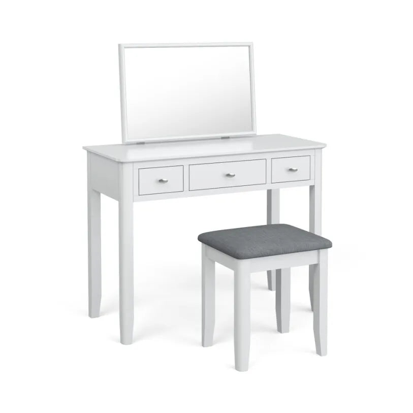Hampstead Dressing Table Set - White