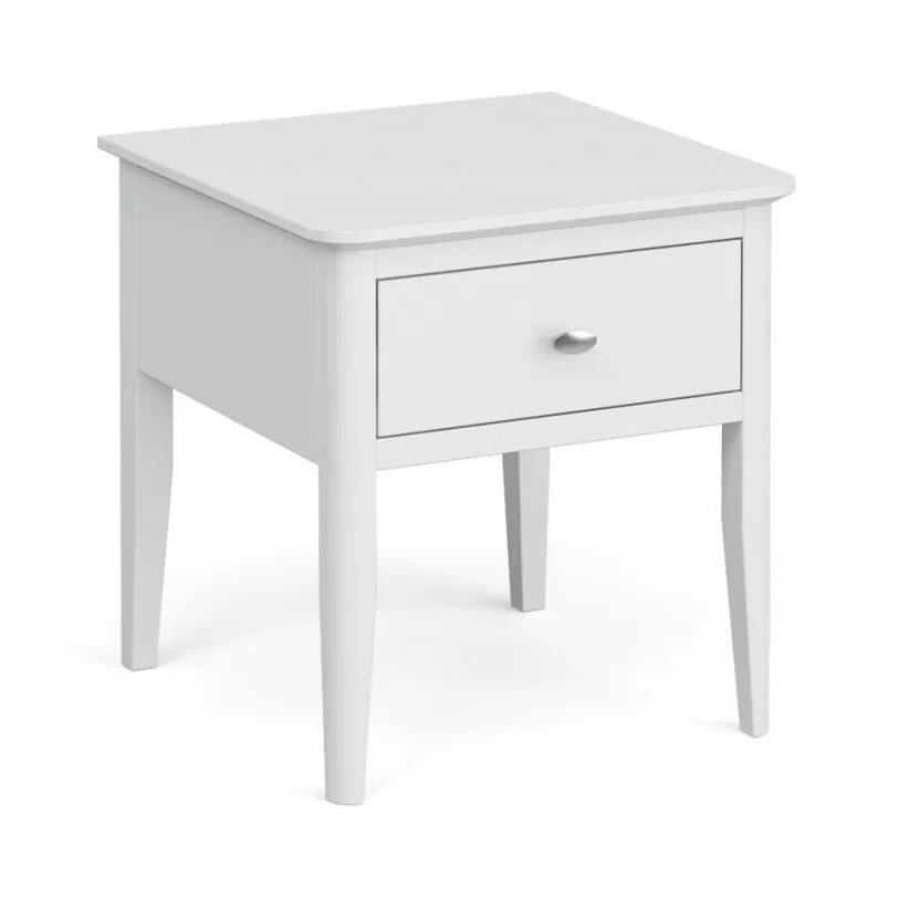 Hampstead Lamp Table - White