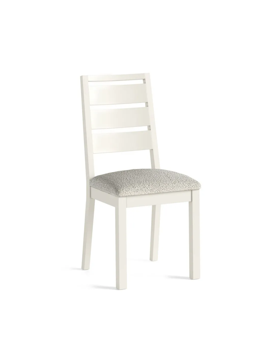 Modern Country Dining Chair - Coconut White - Multiple Colours
