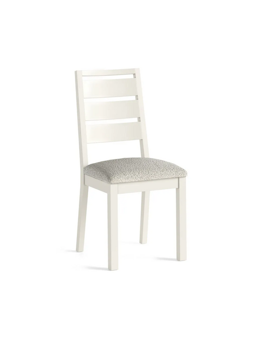 Modern Country Dining Chair - Coconut White - Multiple Colours
