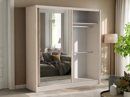 London Sliding Wardrobe - Cashmere - Multiple Sizes